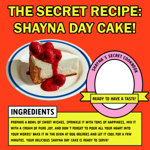 Shayna Day Cake!