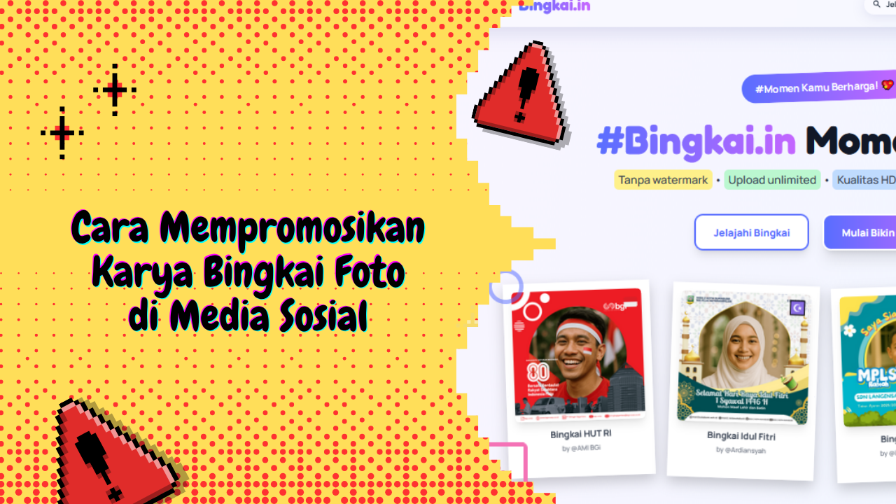 Cara Mempromosikan Karya Bingkai Foto di Media Sosial