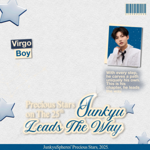 Junkyu’s Precious Star