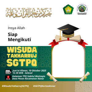 Wisuda Takharruj SGTPQ Kecamatan Kanor