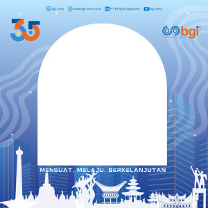 Bingkai HUT BGI-35 Tahun 2025