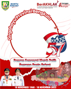 HUT PROVINSI BENGKULU KE-57 TAHUN 2025