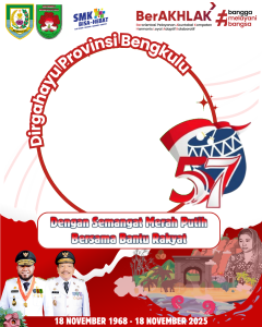 Bingkai Hut Propinsi Bengkulu