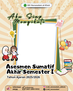 Bingkai ASAS I - SDI Nurussalam al-Khoir