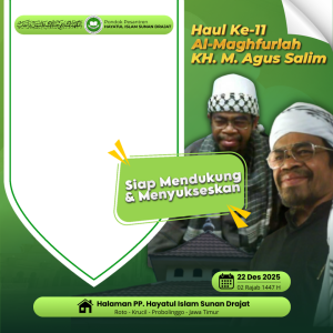 Bingkai Haul Ke-11 Al-Maghfurlah KH. M. Agus Salim