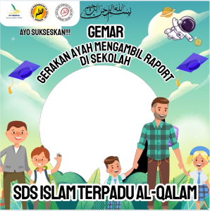 Gemar, gerakan ayah mengambil raport