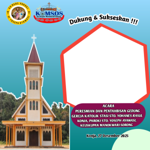 Peresmian Gereja Konja 2025