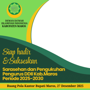 Sarasehan & Pengukuhan DDII Maros 2025