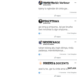 Fesbukmu apa nomormu berapa~