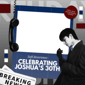 Soft Reverence: CELEBRATING JOSHUA'S 30TH