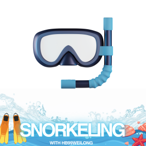 Snorkeling wit Weilong