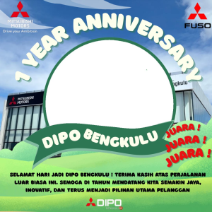 1 YEAR ANNIVERSARY DIPO BENGKULU