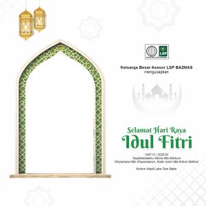 Idul Fitri 1447H / 2026M LSP BAZNAS