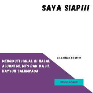 Reuni akbar alumni HI. HAYYUN SALUMPAGA