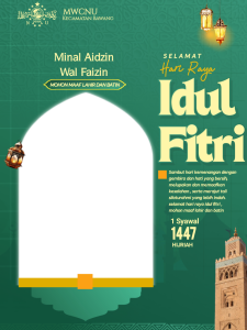 Bingkai Hari Raya Idul fitri 1448 H