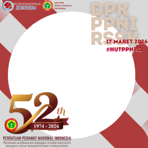 Bingkai HUT PPNI 52th by DPK PPNI RSSK