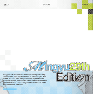 KIM MINGYU BIRTHDAY JUBILEE.