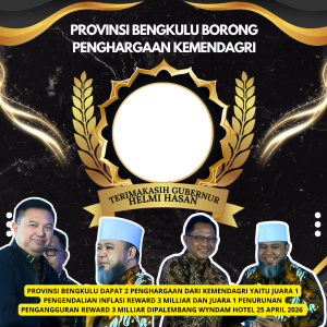 PENGHARGAAN KEMENDAGRI UNTUK BENGKULU