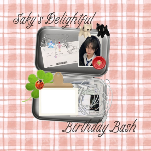 Saky birthday 2026 🎉