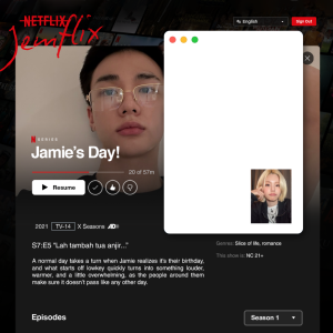 Now playing... Jamie...?