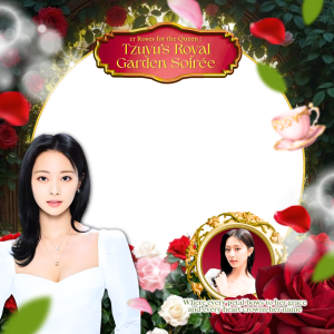 27 Roses for the Queen : Tzuyu's Royal Garden Soirée