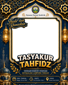 Tasyakur Tahfidz Yayasan Darusy Syafa'ah Kotagajah