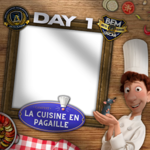 DAY 1 — LA CUISINE EN PAGAILLE