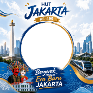 Bingkai HUT Jakarta Ke 499