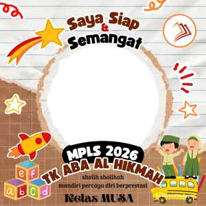 Bingkai Kelas Musa TK ABA AL HIKMAH